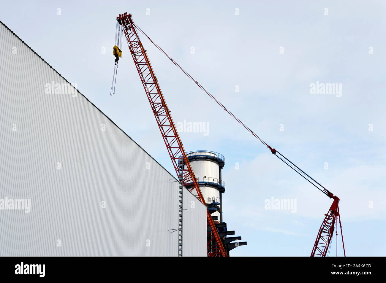 Statoil at Kårstø, Norway Stock Photo
