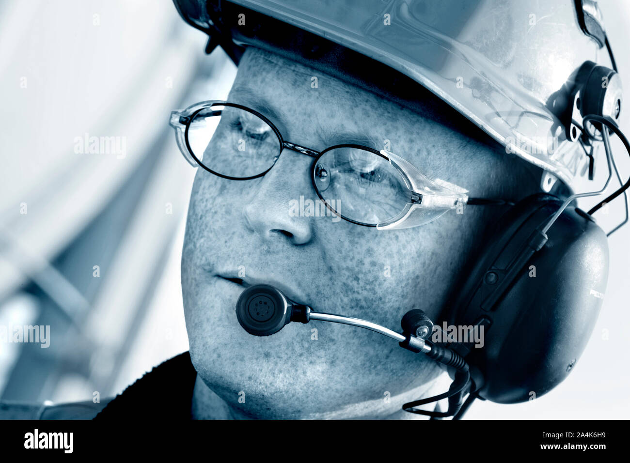 Statoil at Kårstø, Norway. Stock Photo