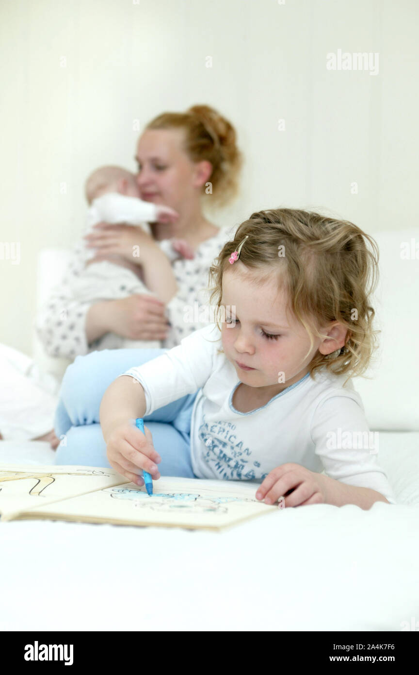 Mother and baby Stock Photo