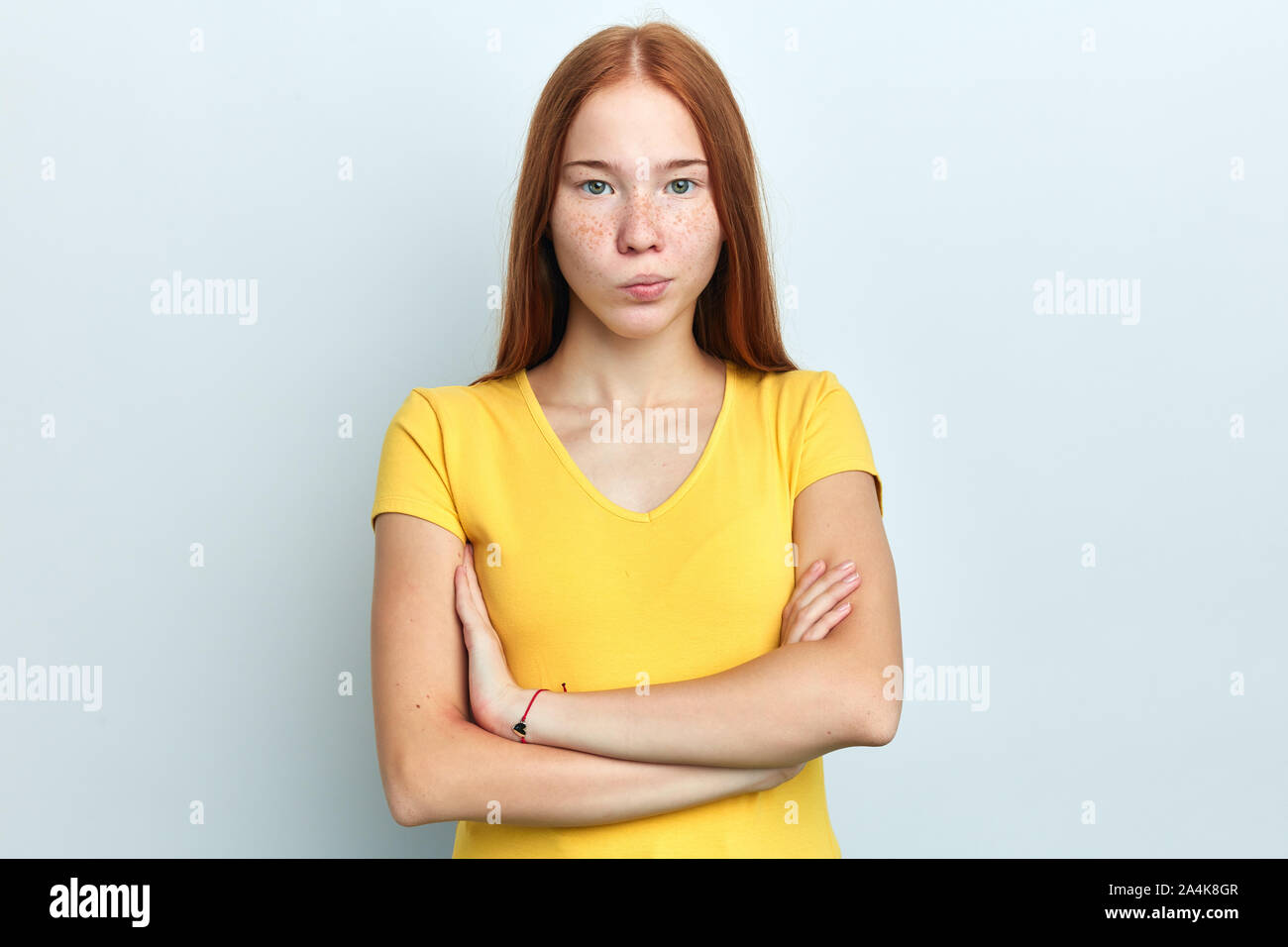 Closeup portrait displeased annoyed angry frustrated woman with bad ...
