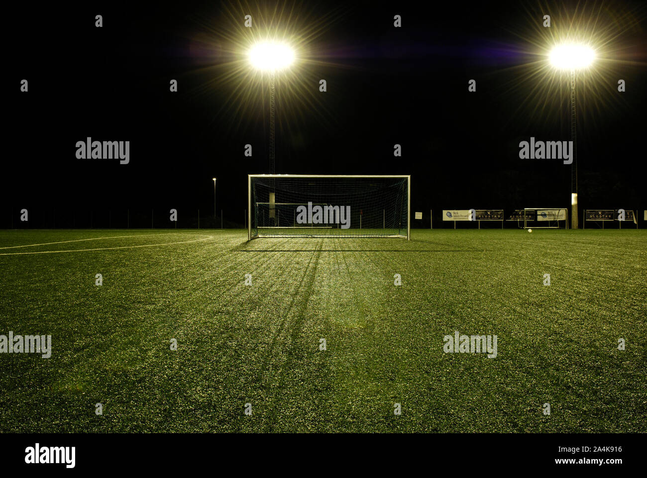 Football field in Norway Stock Photo Alamy