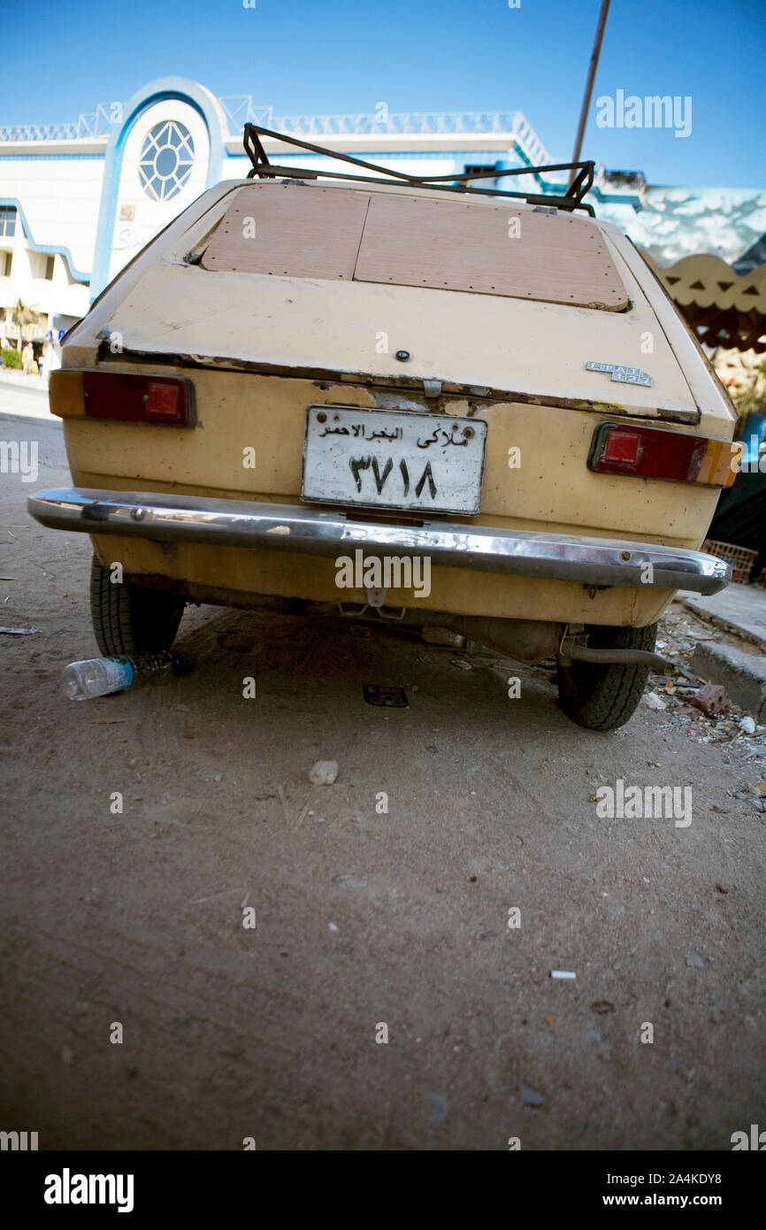 Old car, Egypt Stock Photo Alamy