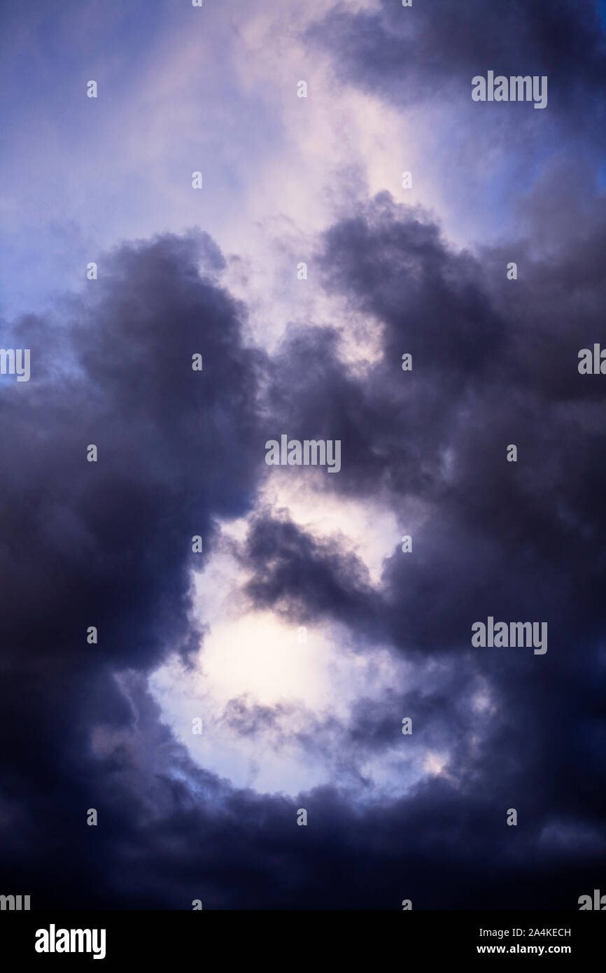 Dark clouds Stock Photo