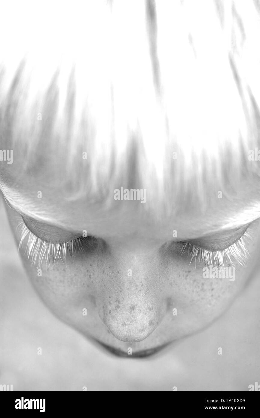 Looking down Stock Photo