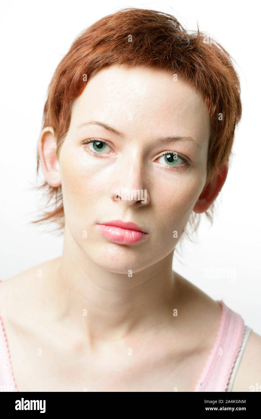 Portrait red hair women hi-res stock photography and images - Alamy