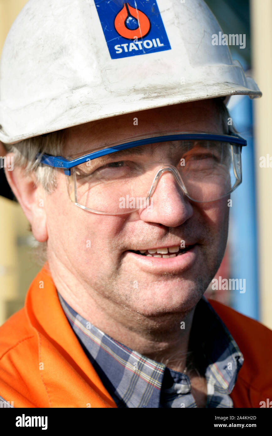Statoil at Kårstø, Norway Stock Photo