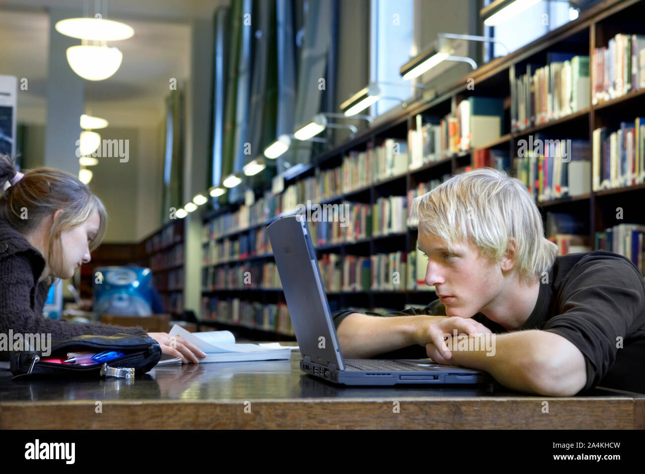 Knowledge - concentration Stock Photo