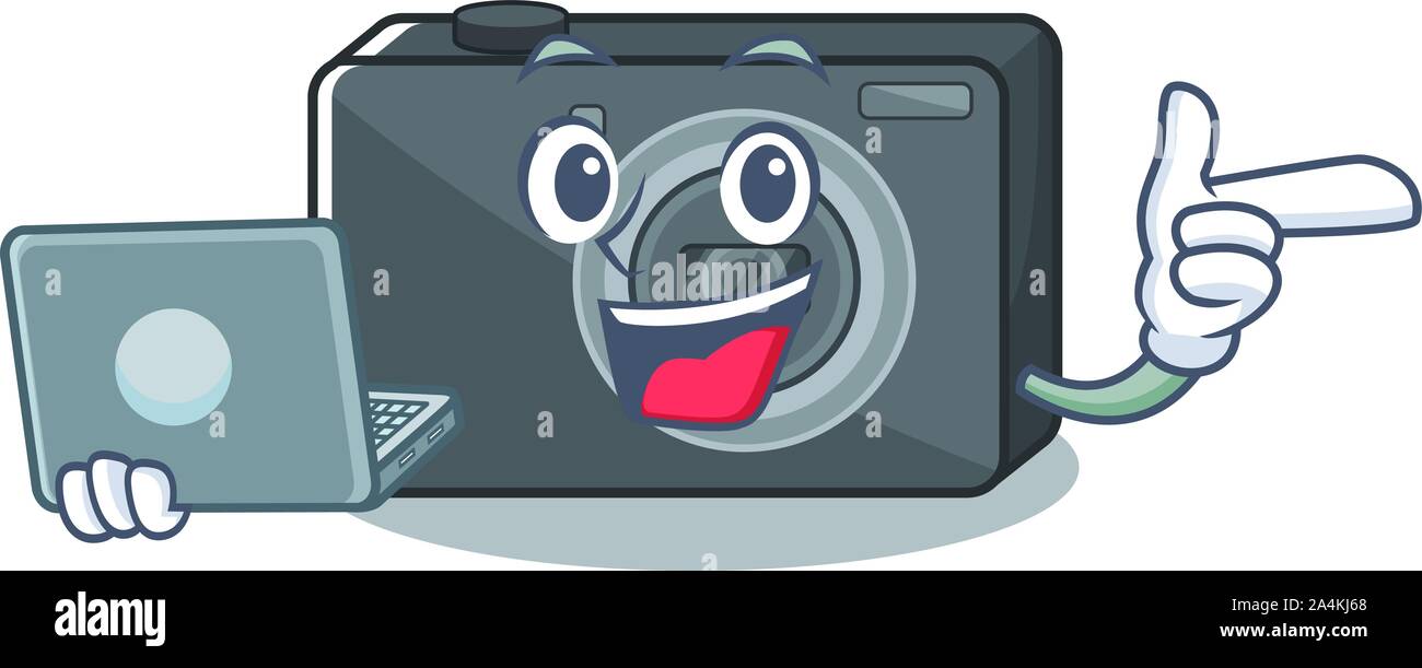Cute cartoon dslr digital camera hi-res stock photography and images ...