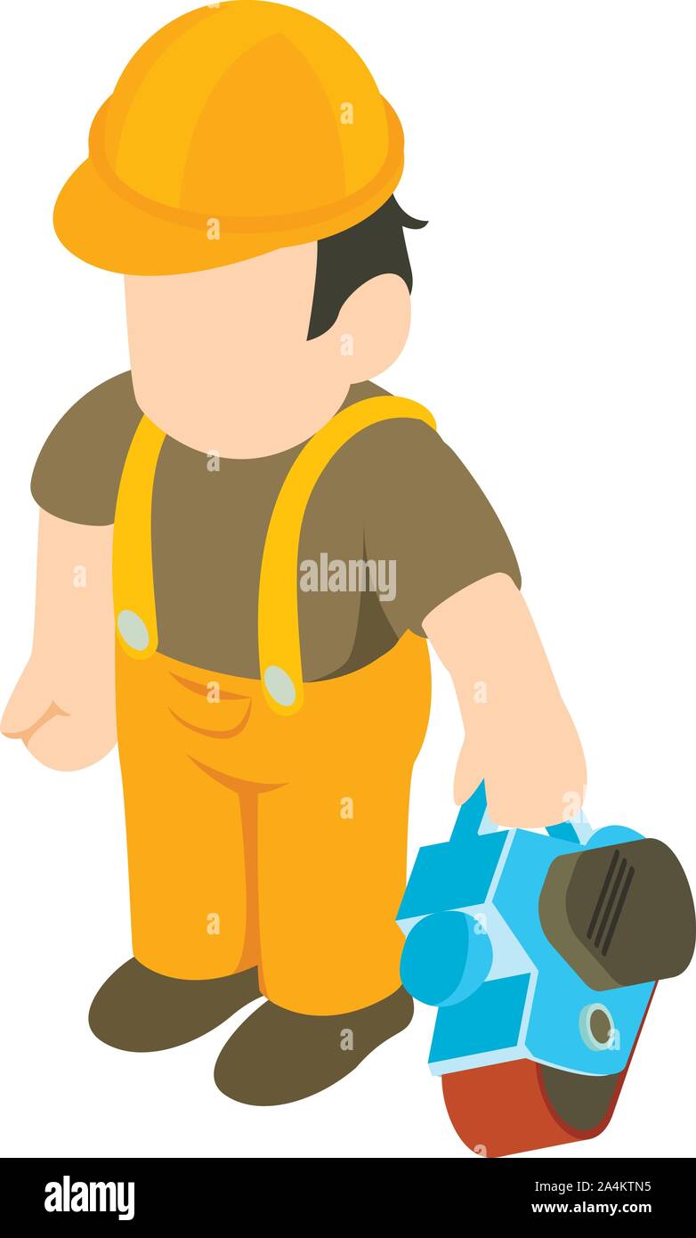 Grinder icon, isometric style Stock Vector