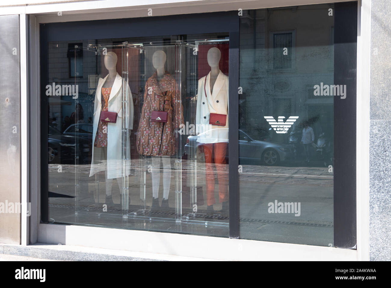 Armani shop italy hi-res stock photography and images - Page 2 - Alamy