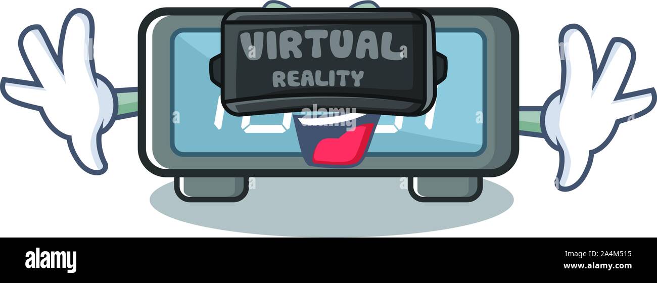 Virtual reality clock character hi-res stock photography and images - Alamy