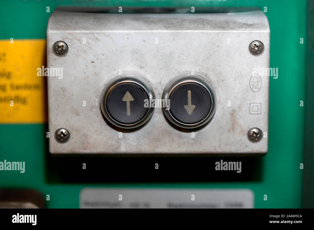 On off - up down Stock Photo - Alamy