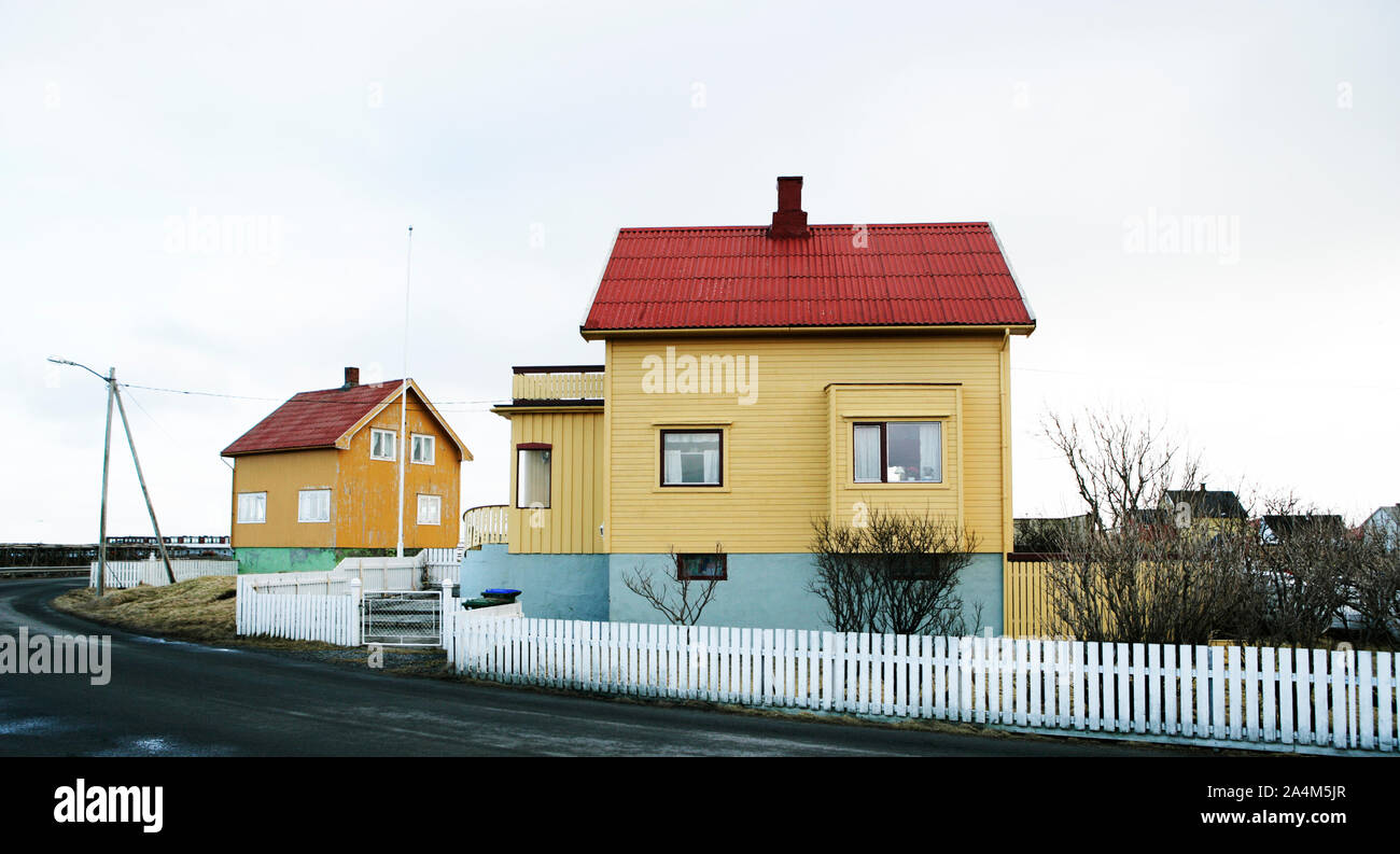 Houses inRÂØst Stock Photo