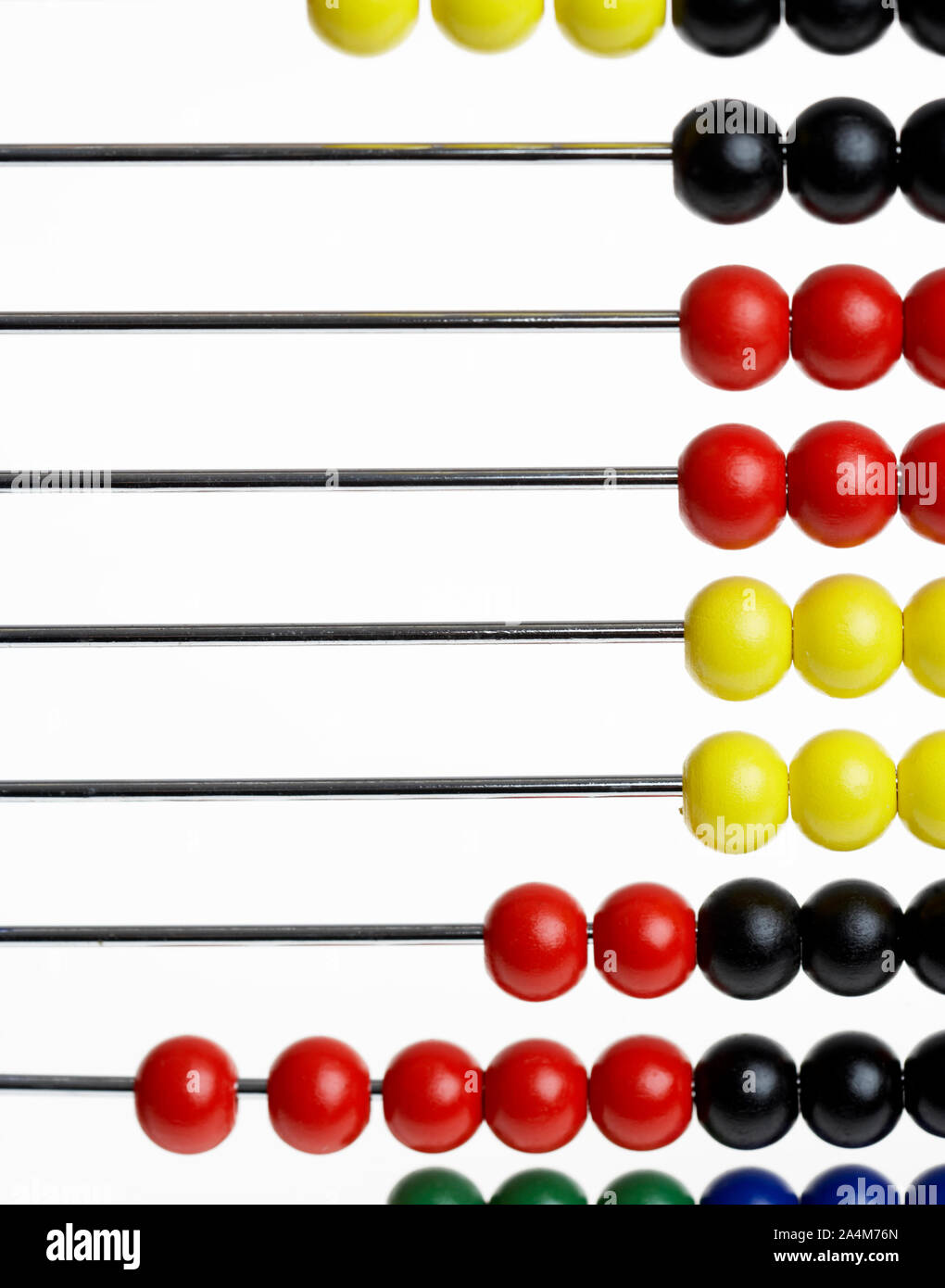 Abacus - counting frame Stock Photo