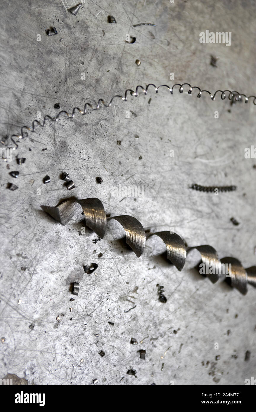 Coil spring metallic Stock Photo - Alamy