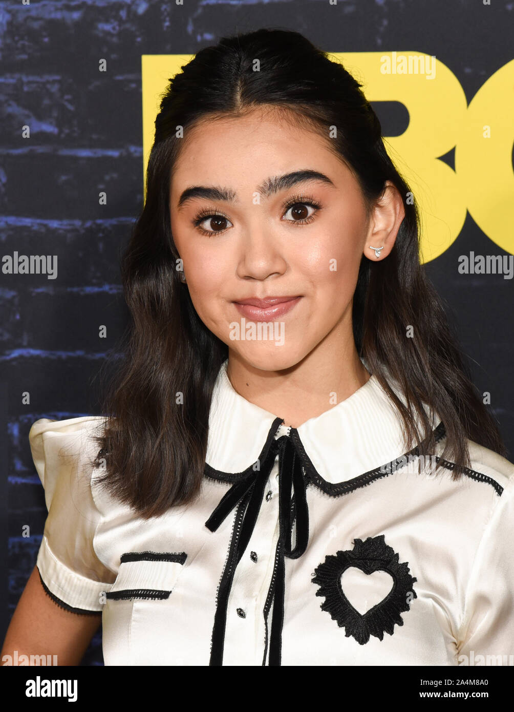 14 October 2019 - Hollywood, California - Jolie Hoang-Rappaport. HBO