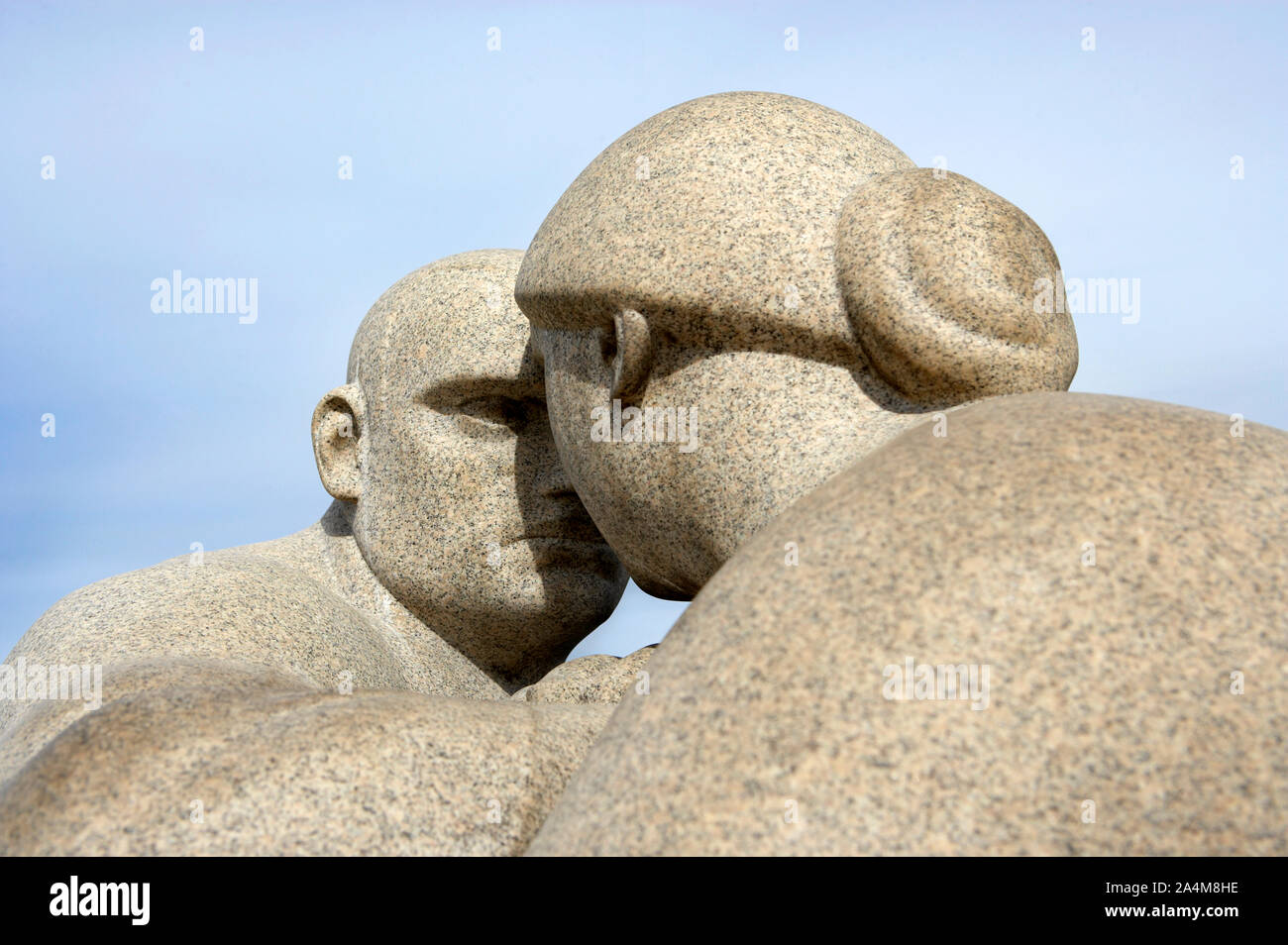 Vigeland 's sculpture park, Oslo Stock Photo
