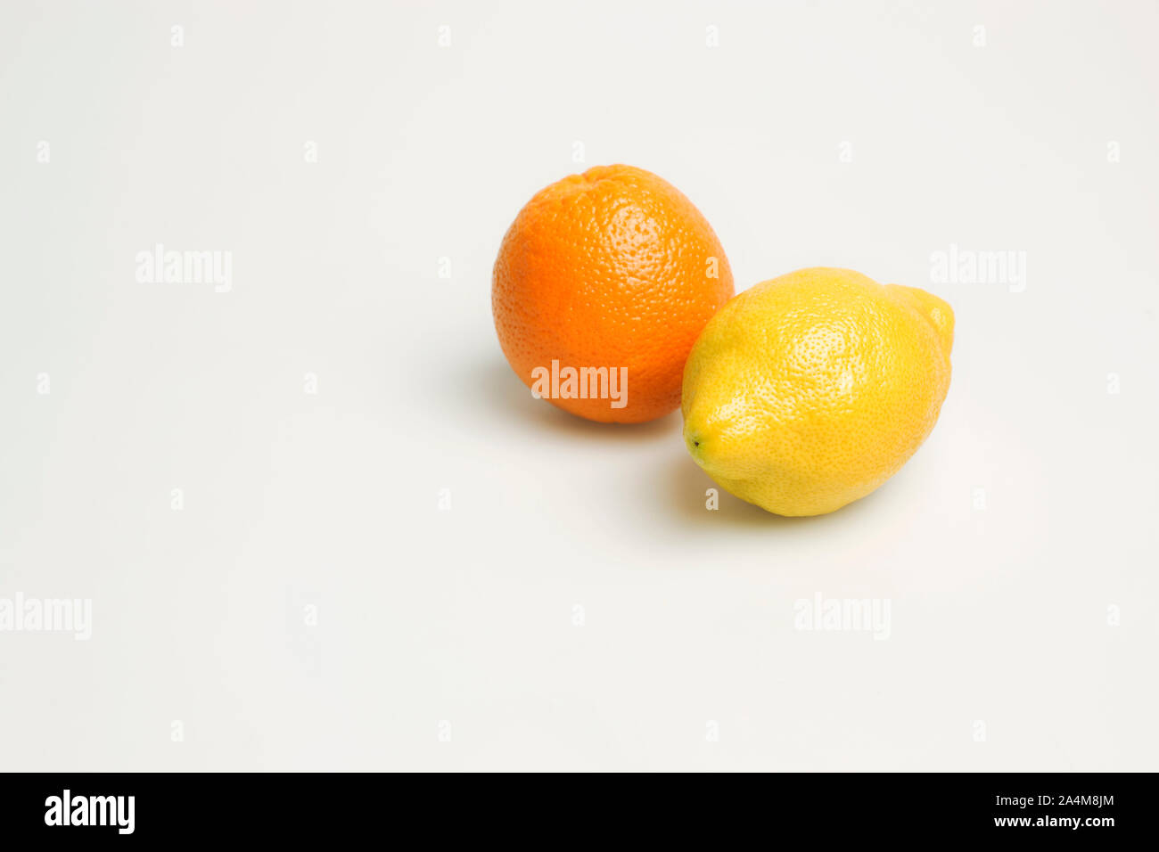 Orange and lemon - antioxidants Stock Photo