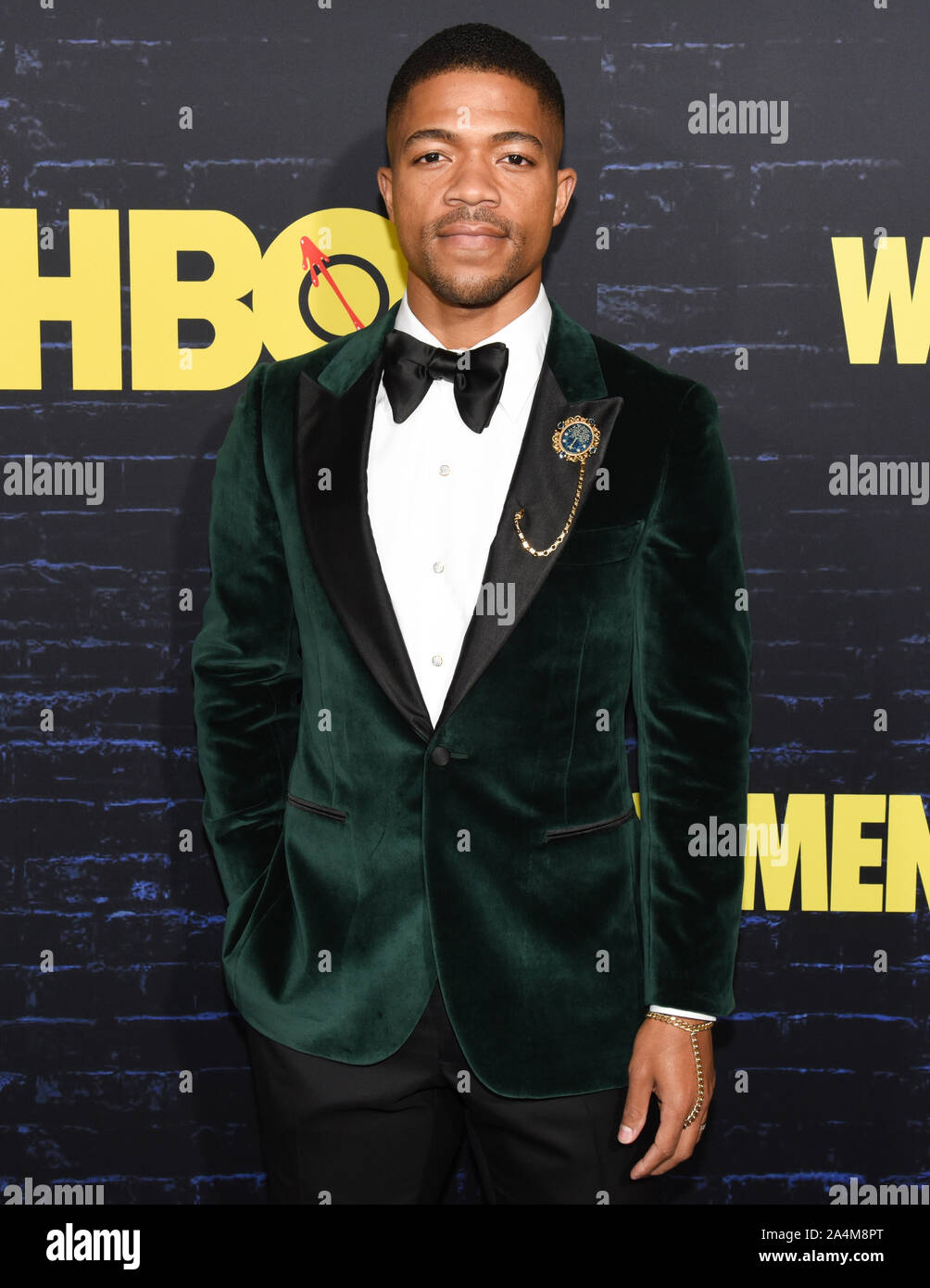 14 October 2019 - Hollywood, California - Steven Norfleet. HBO Series Premiere of 'Watchmen' held at The Cinerama Dome. Photo Credit: Billy Bennight/AdMedia /MediaPunch Stock Photo