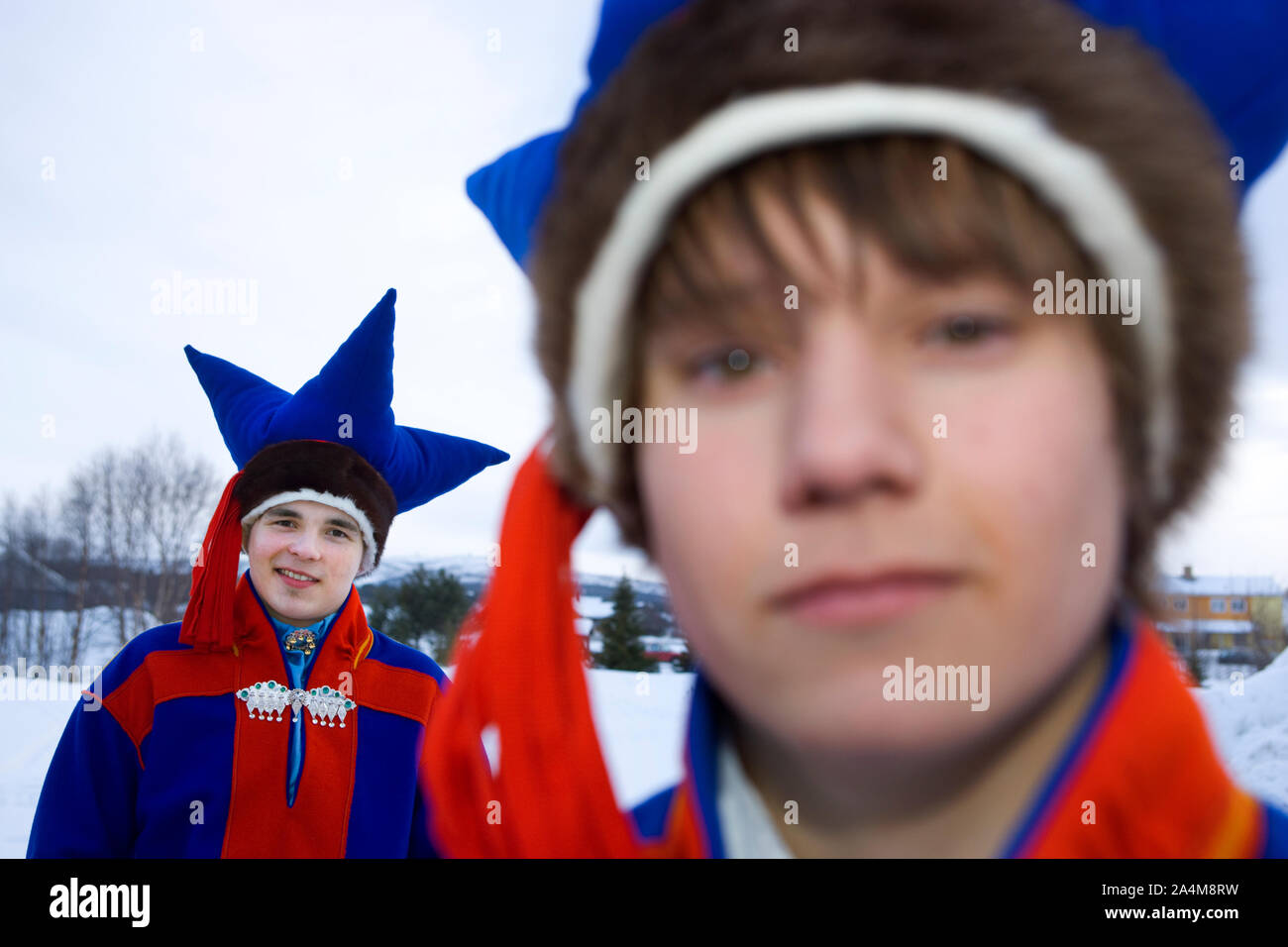 Laplander boys. Lapp / Lapps / Laplander / Laplanders / Lapplander