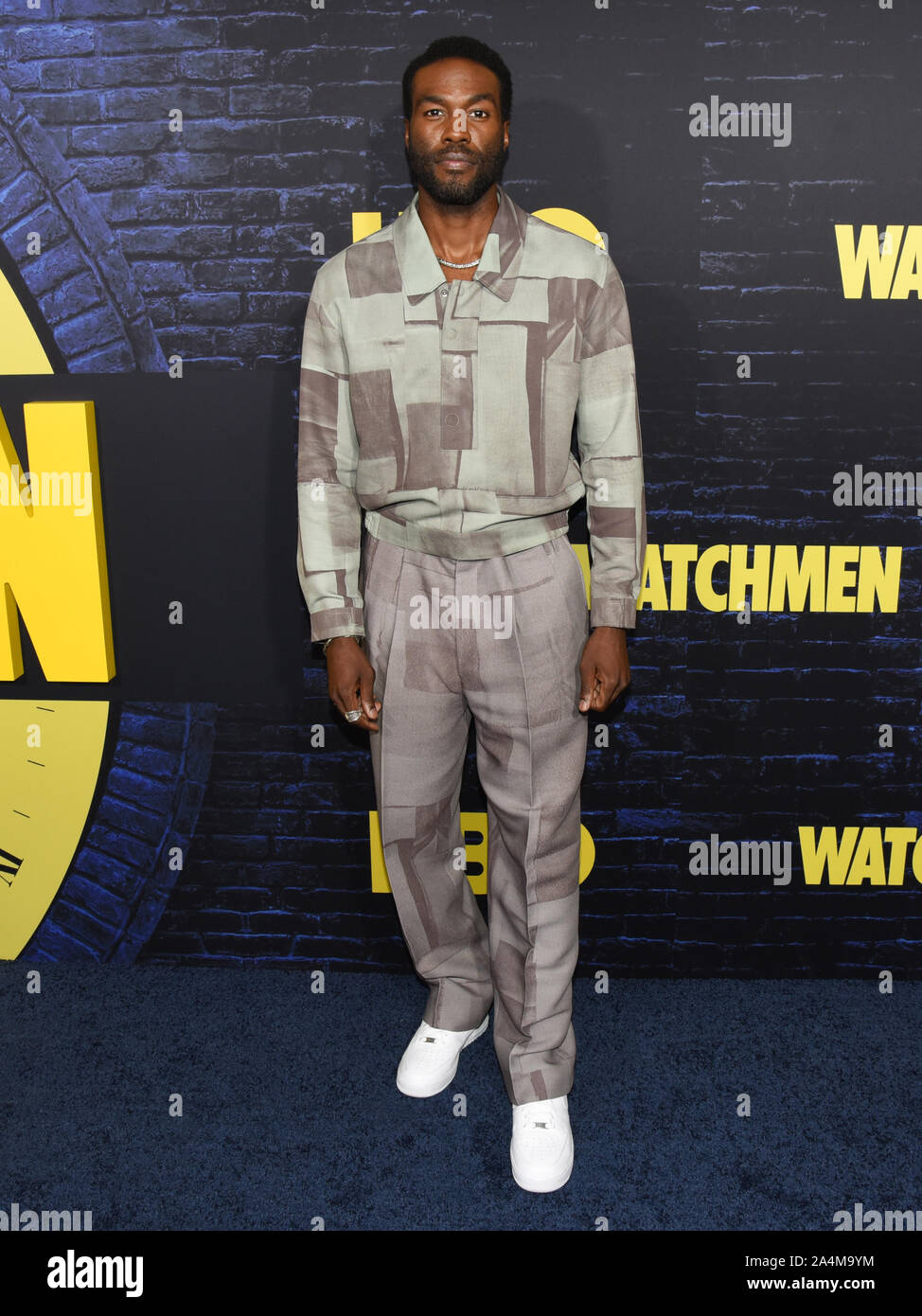 14 October 2019 - Hollywood, California - Yahya Abdul-Mateen II. HBO ...