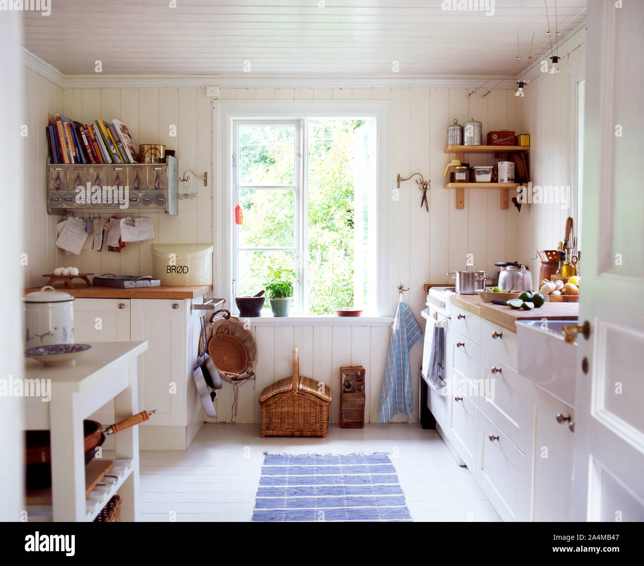 Kitchen interior Stock Photo