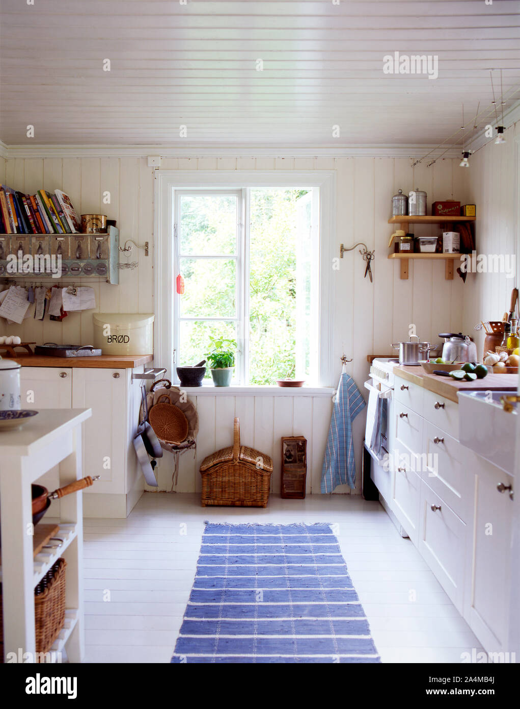 Kitchen interior Stock Photo