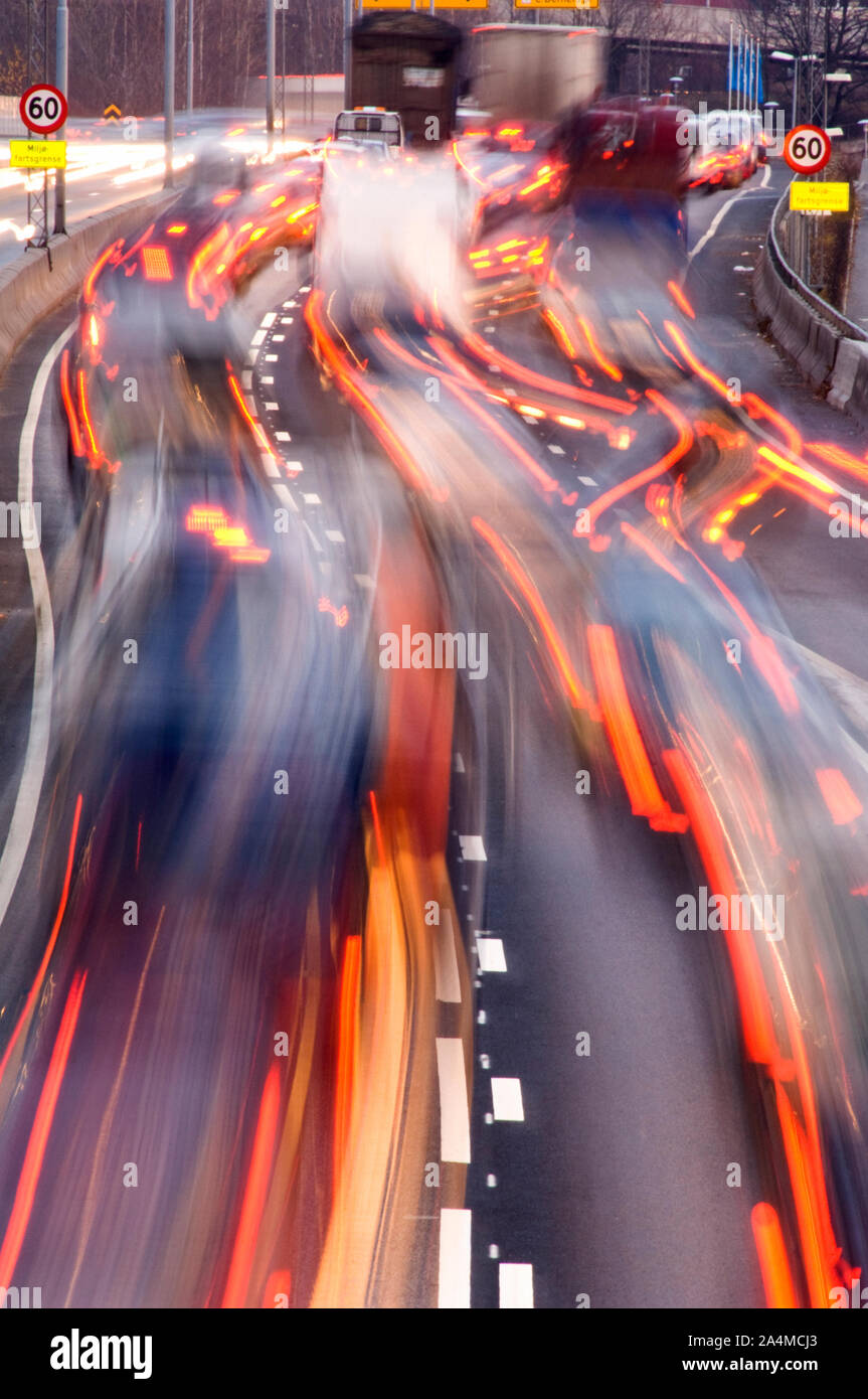 Rush hour in the afternoon Stock Photo Alamy
