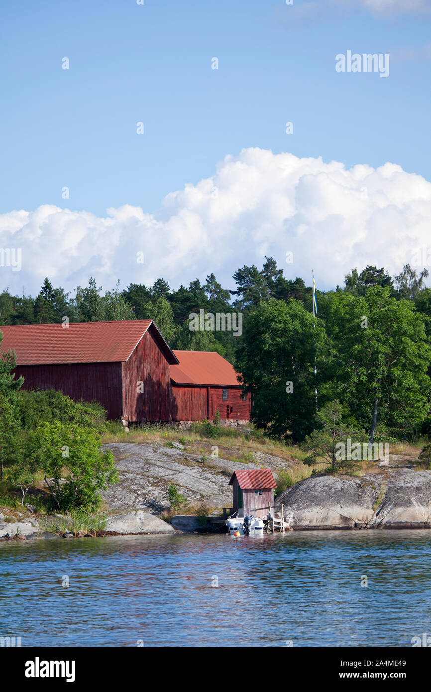 Building Rye Coast Wooden buildings on rocky coast Stock Photo - Alamy