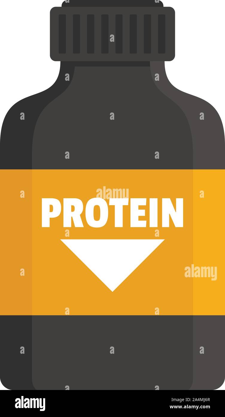 https://c8.alamy.com/comp/2A4MJ6R/protein-sport-bottle-icon-flat-illustration-of-protein-sport-bottle-vector-icon-for-web-design-2A4MJ6R.jpg