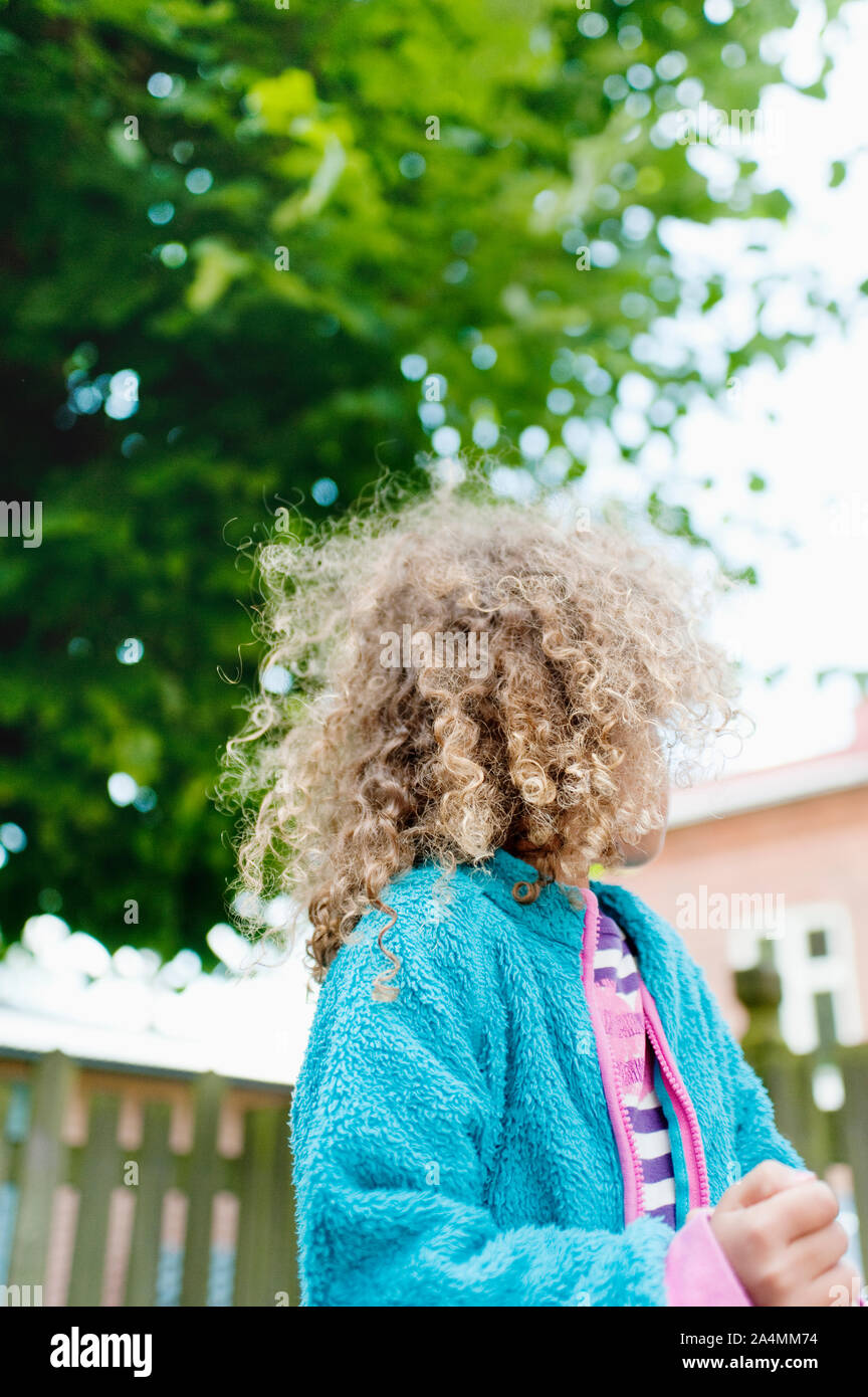 Girl looking away Stock Photo