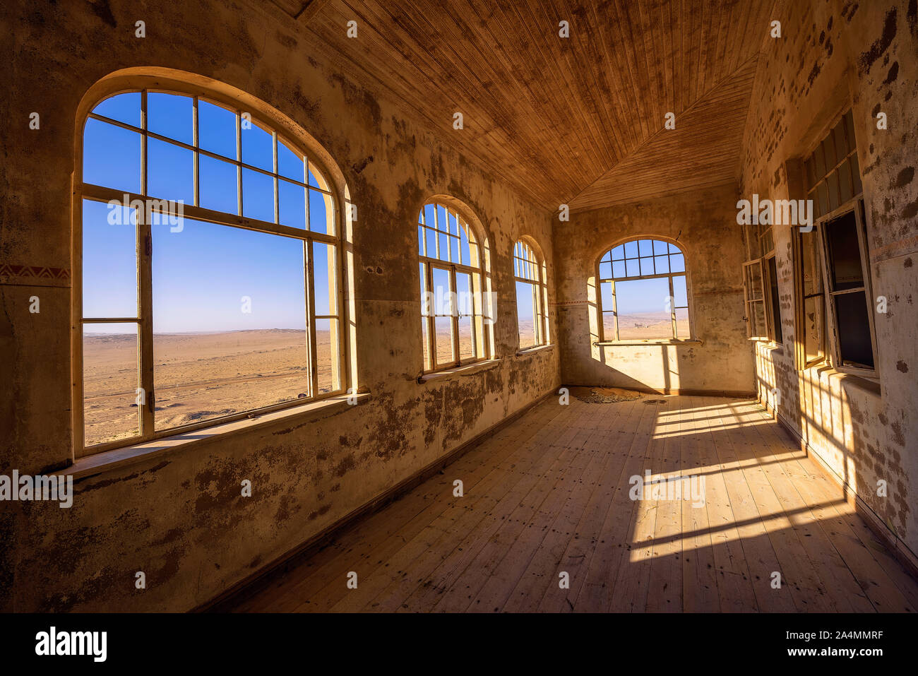 Ruins of the mining town Kolmanskop in the Namib desert near Luderitz in Namibia Stock Photo Alamy