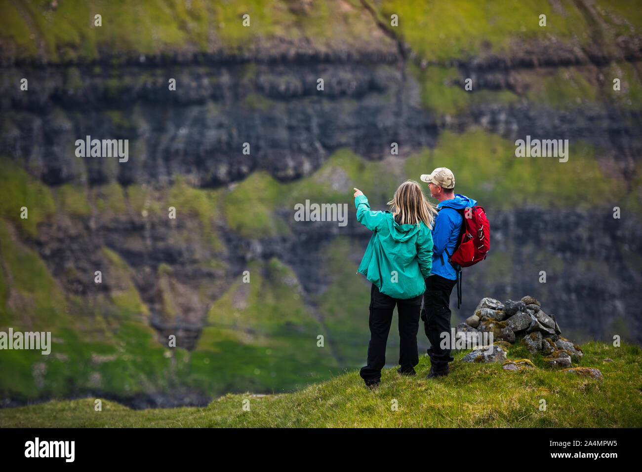 Hikers standing close on hi-res stock photography and images - Alamy