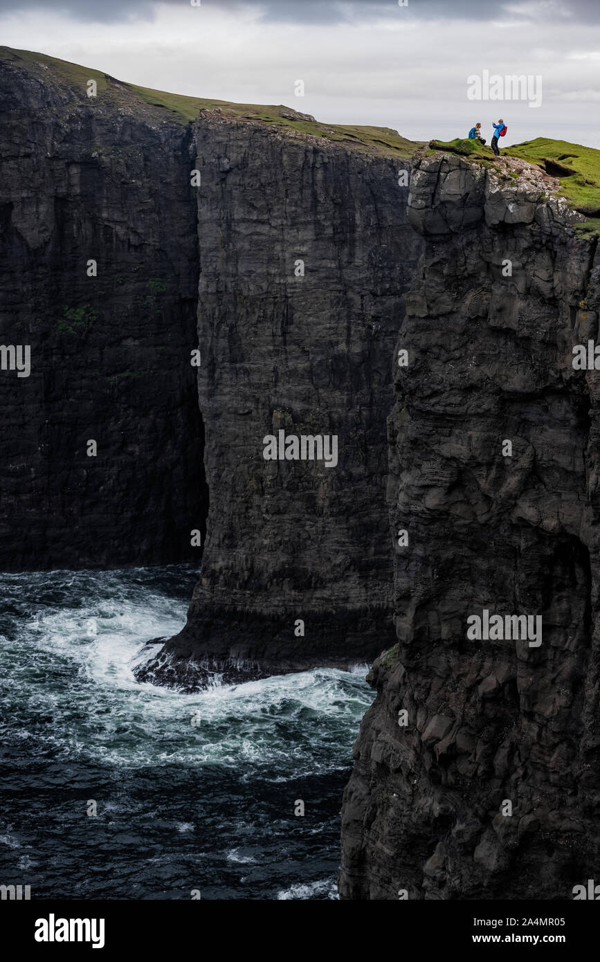 Coastal cliffs Stock Photo