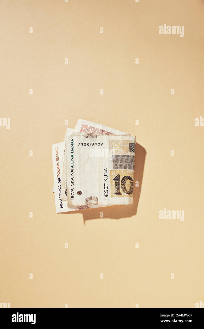 Bank Shot Note Banknotes, studio shot Stock Photo - Alamy