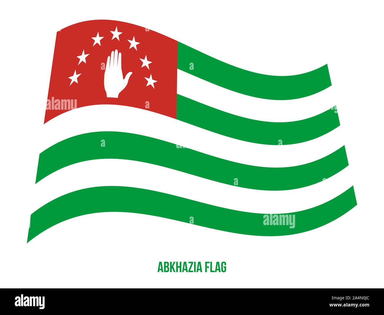 Abkhazia Flag BUTTON Pin Badge