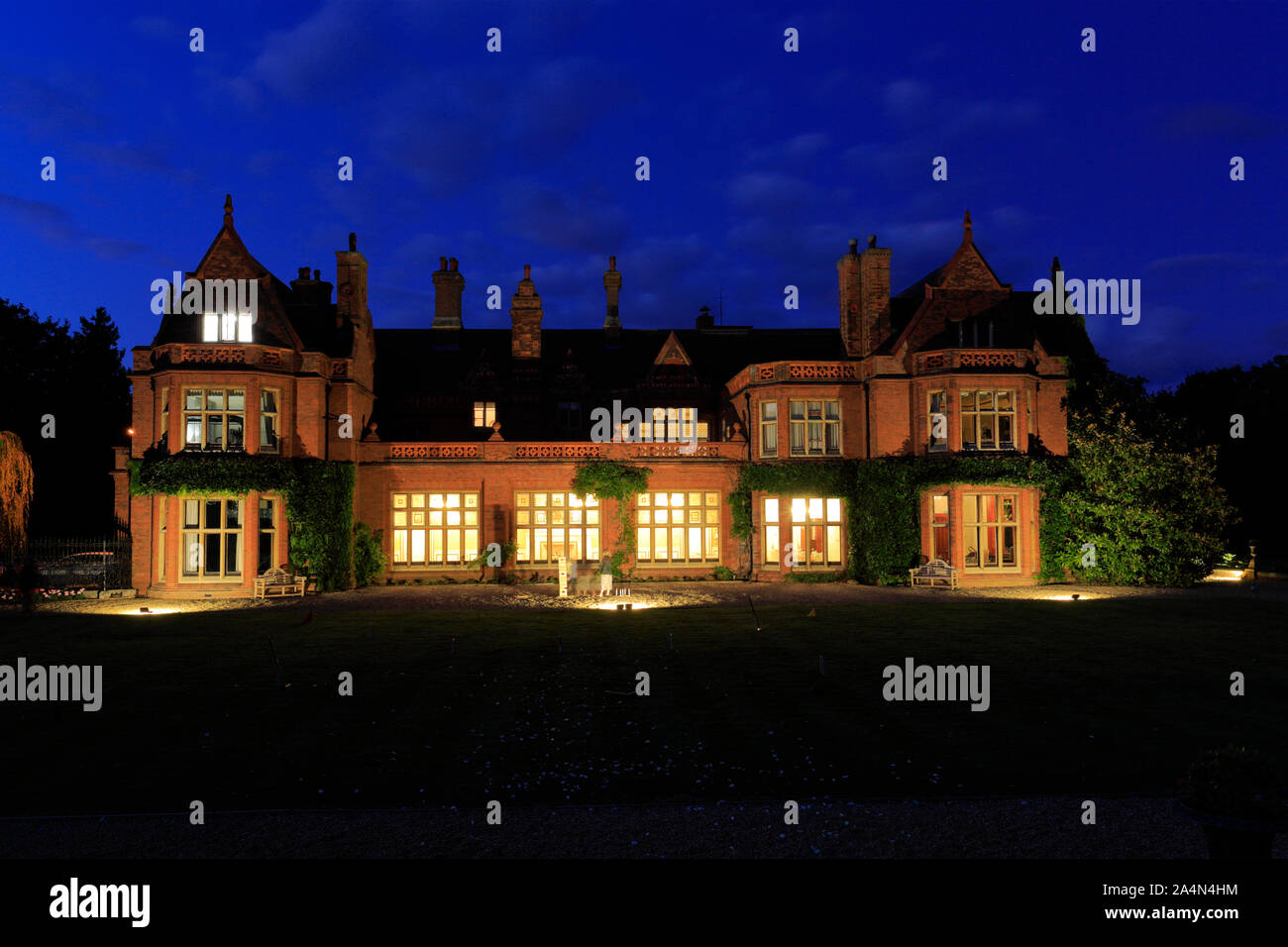 Holmewood Hall, Holme village, Cambridgeshire, England, UK Stock Photo