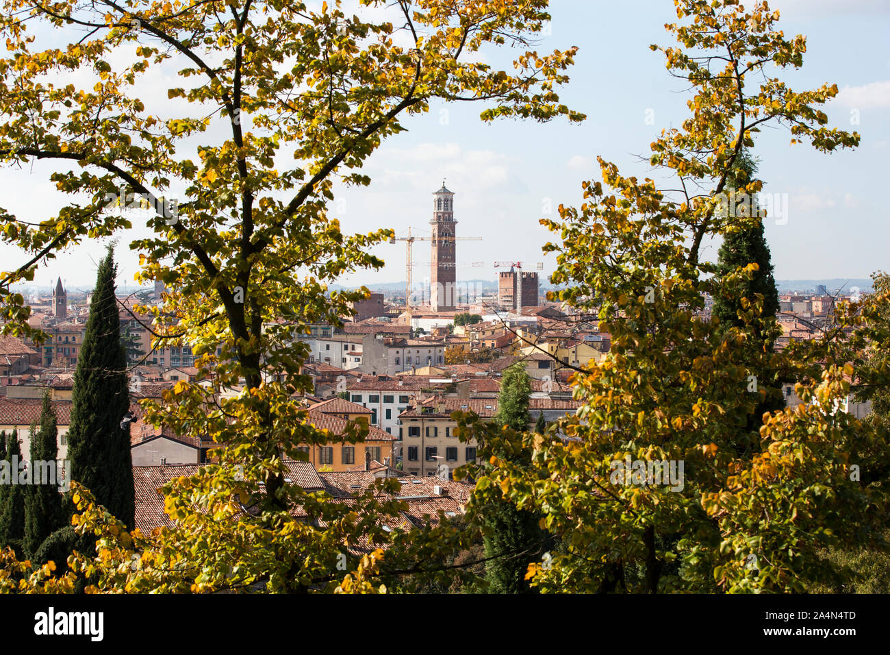 Verona cityscape, Italy Stock Photo - Alamy