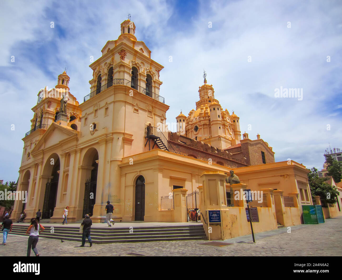 View of Cathedral of Cordoba (Our Lady of the Assumption). Argentina Stock Photo