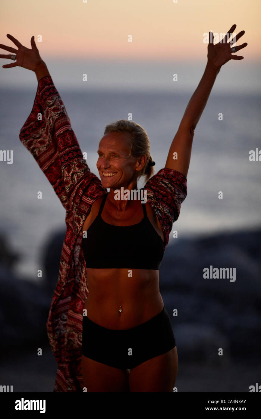 Beach sea woman bikini arms hi-res stock photography and images - Alamy
