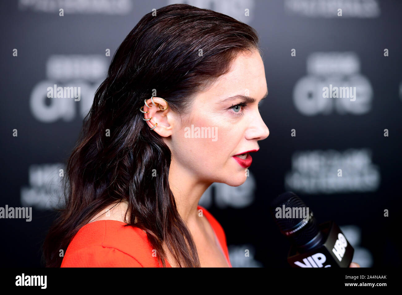 Ruth Wilson attending the premiere of His Dark Materials held at the