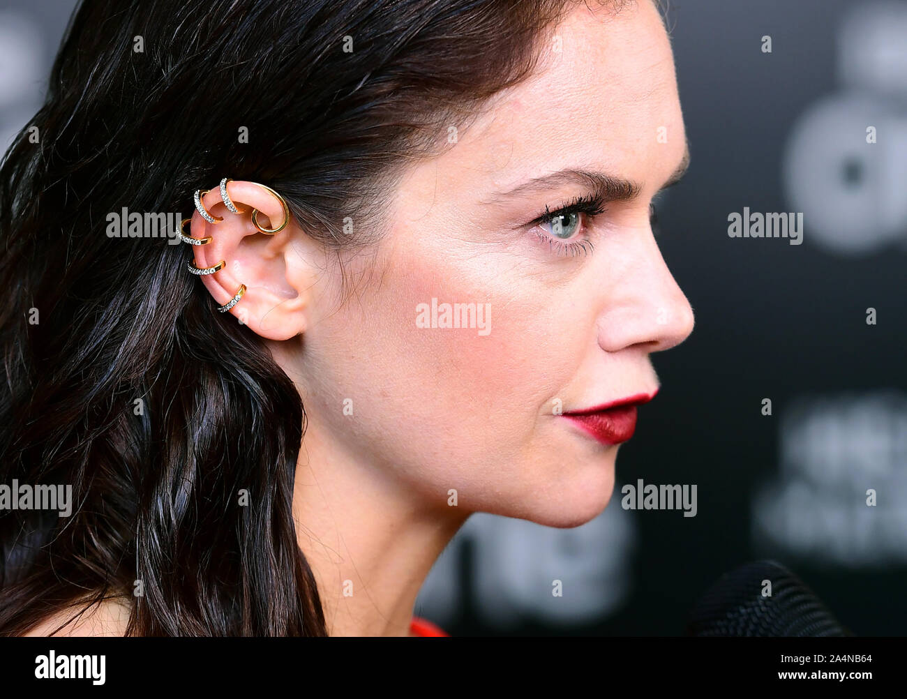 Ruth Wilson attending the premiere of His Dark Materials held at the