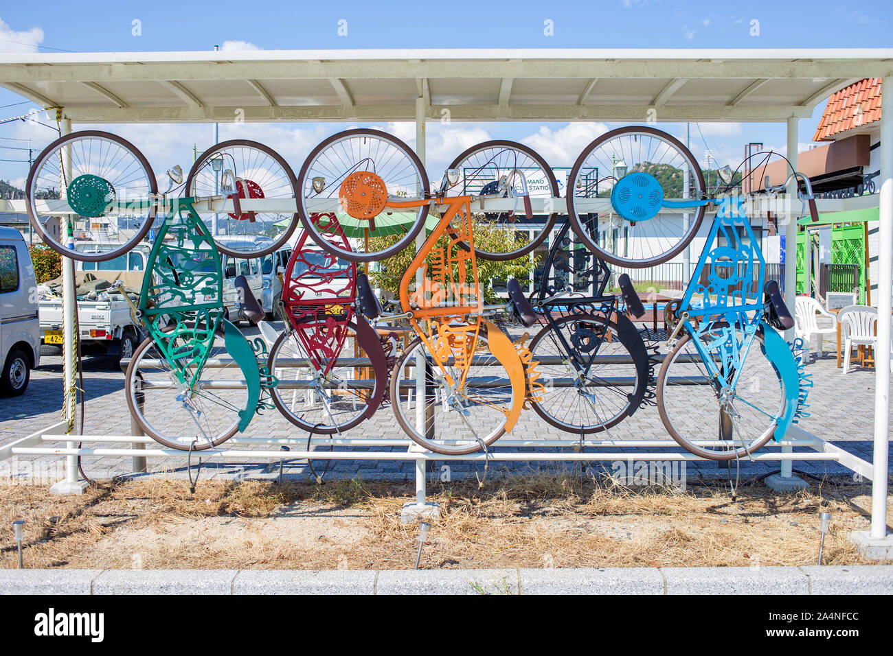 Tamano, Okayama, Japan, 2019. Photo by Akira Suemori Stock Photo Alamy