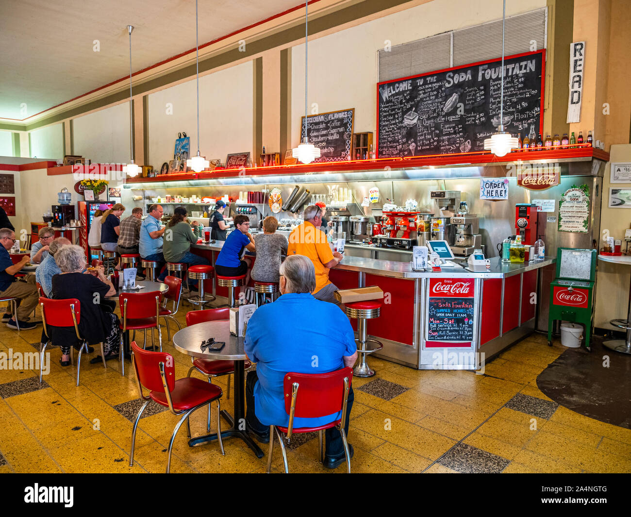Woolworth lunch counter hires stock photography and images Alamy