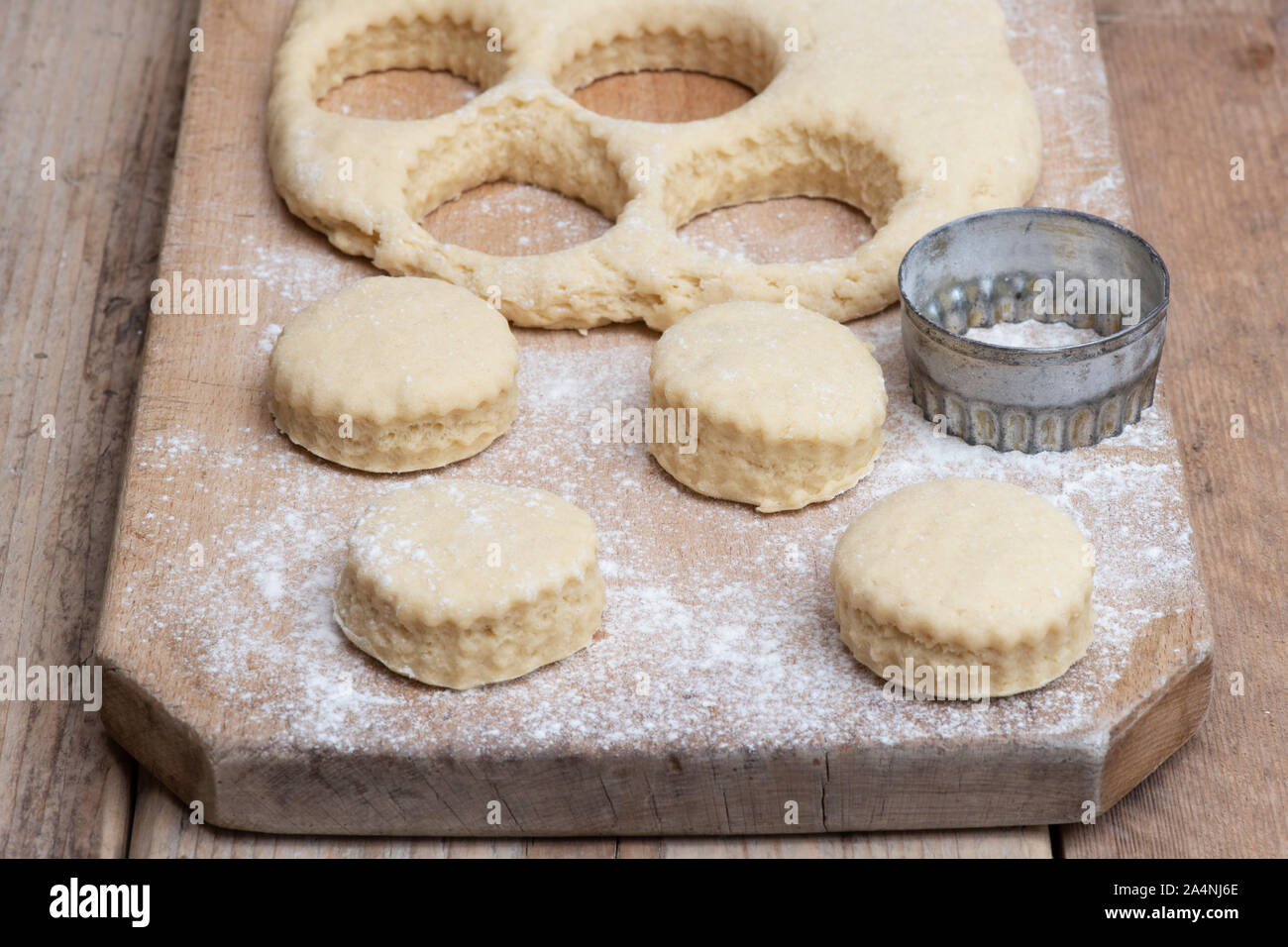 Scone cutter hi-res stock photography and images - Alamy