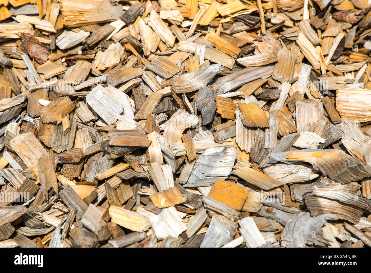 Wood chips, wood chippings, from waste wood Stock Photo Alamy