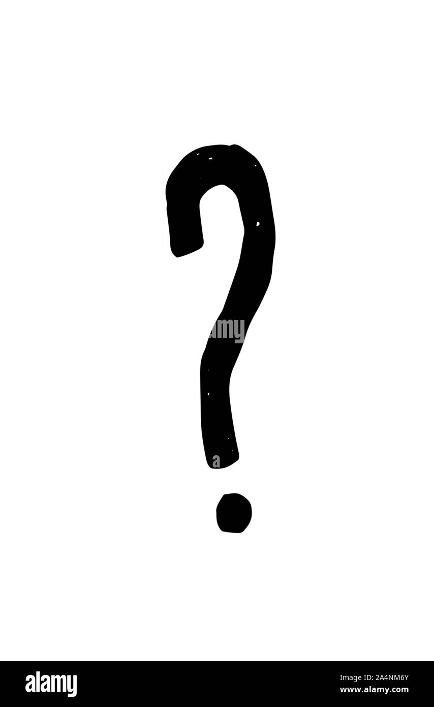 Question mark. Stock Vector