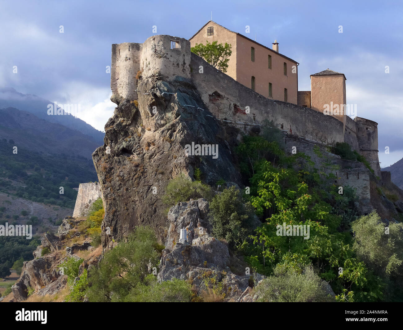 Citadelle De Corte Citadella Di Corti Citadelle de Corte, Citadel, Corsica, France, Europe Stock Photo - Alamy