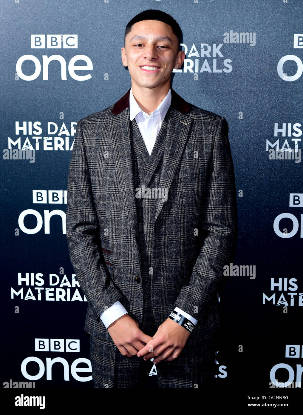 Daniel Frogson attending the premiere of His Dark Materials held at the