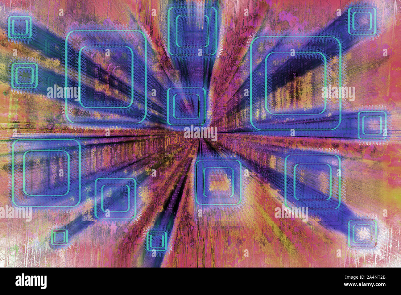 An abstract psychedelic background image Stock Photo - Alamy